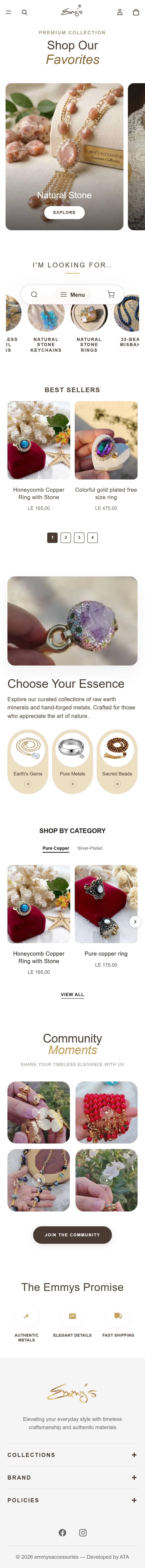 Emmy’s Accessories on mobile